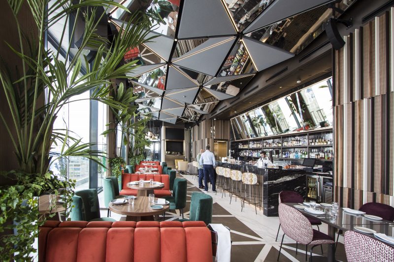 Ginkgo Sky Bar. La terraza más espectacular del 2018 en Madrid.